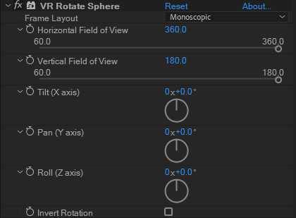 VR Rotate Sphere - VR旋转球面.md - 图1